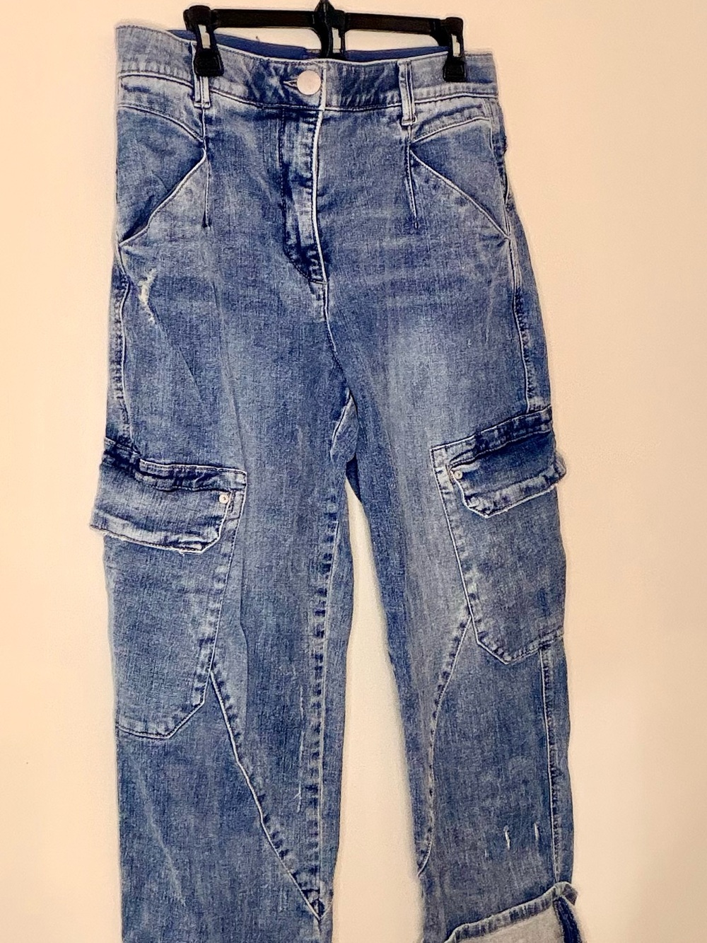 Democracy Denim Jeans in Faded Blue Wash